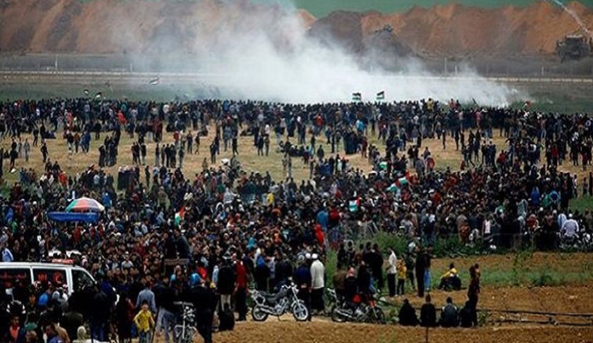شهادت یک نفر و زخمی شدن 185 نفر در 42مین راهپیمایی بازگشت 
