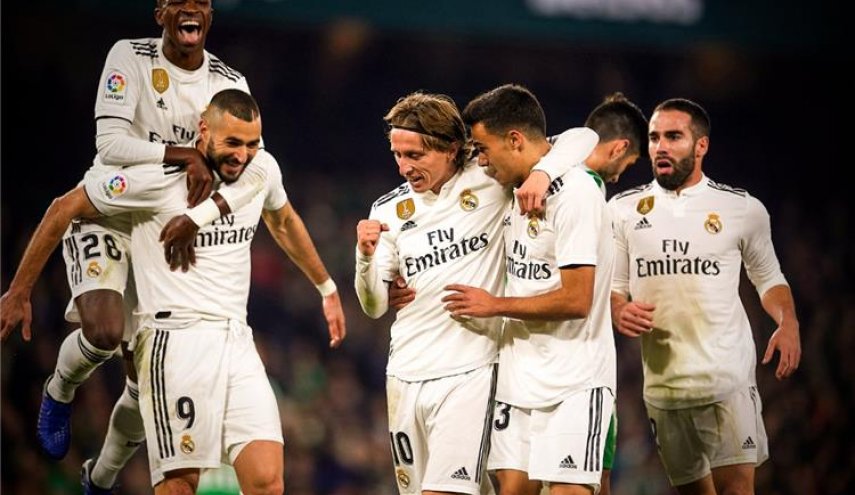 ريال مدريد يتخطى ريال بيتيس في الليجا