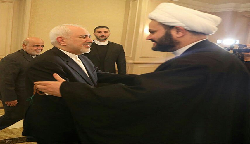 تصاویر دیدار دبیر کل جنبش النجباء با ظریف