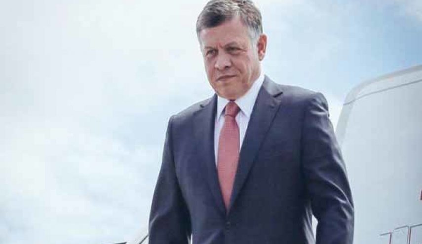 شاه اردن وارد بغداد شد