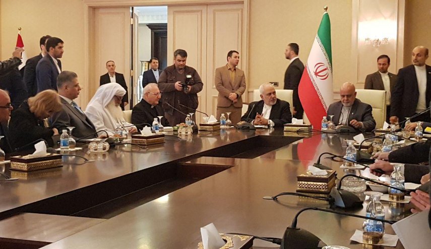 دیدارشخصیت‌ها و نمایندگان اقلیت‌های مذهبی عراق با ظریف