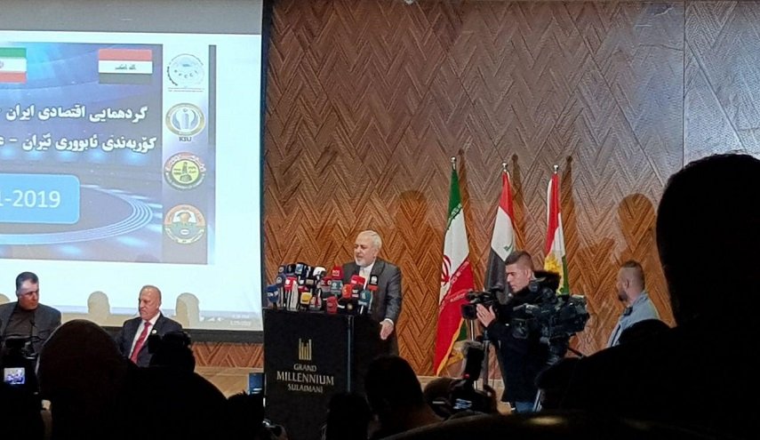 ظريف: التبادل الاقتصادي مع العراق سيبلغ الـ20 مليار دولار سنويا+صور خاصة
