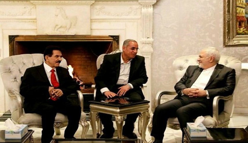 دیدار ظریف با دبیرکل اتحادیه میهنی
