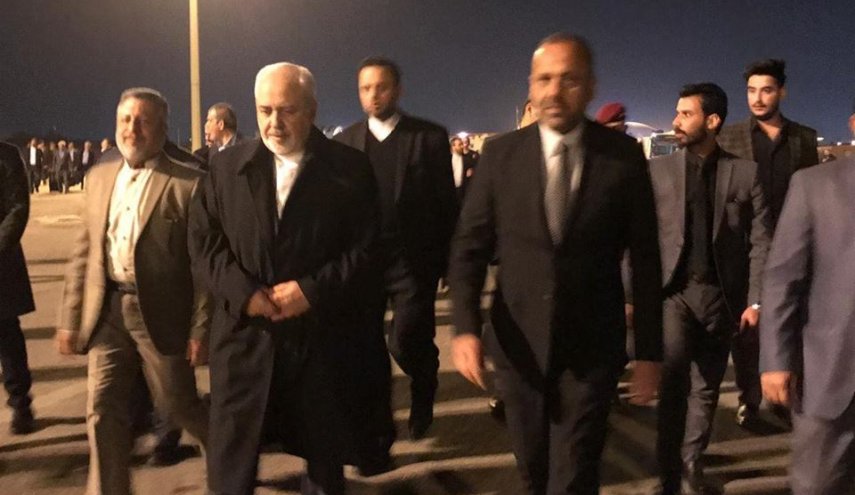 ظریف از سلیمانیه عازم نجف و کربلا شد