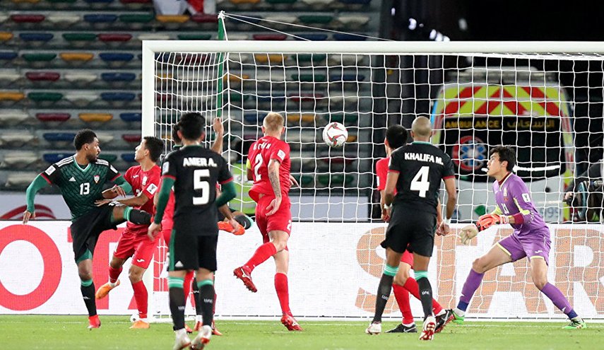 الامارات تتغلب على قرغيزستان وتتأهل إلى دور ربع النهائي