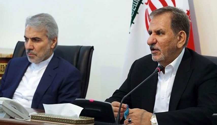 تاکید جهانگیری بر اتصال پایتخت انرژی کشور به شبکه ریلی 