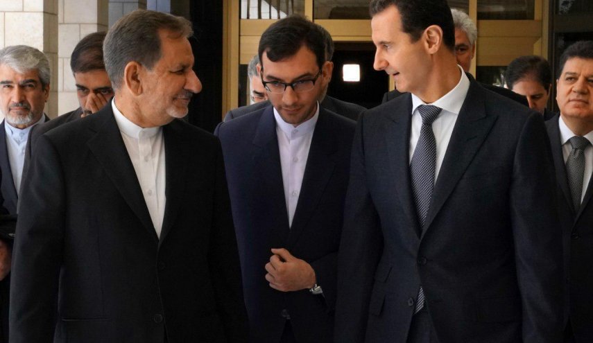 اسد: قدردان رهبر معظم، دولت و ملت ایران هستیم/ جهانگیری: پیام حضور هیأت بلندپایه ایرانی، پایان جنگ در سوریه است
