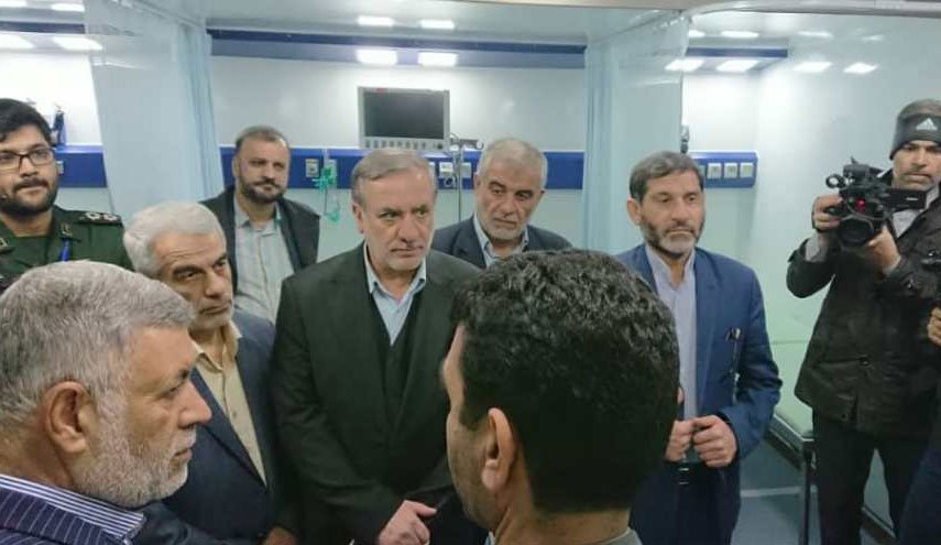 بازدید نمایندگان مجلس از نمایشگاه توانمندی های بهداری رزم سپاه