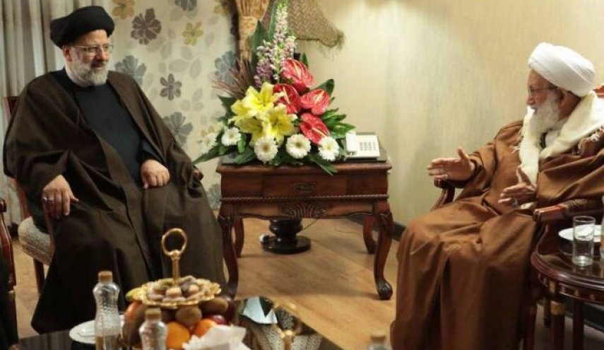 شیخ عیسی قاسم با رئیسی دیدار کرد