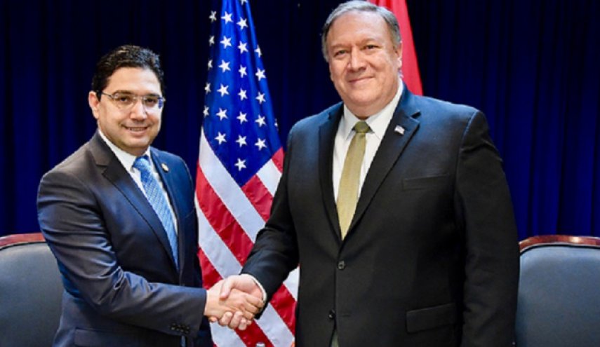 پامپئو از اقدامات ضد ایرانی مغرب تقدیر کرد

