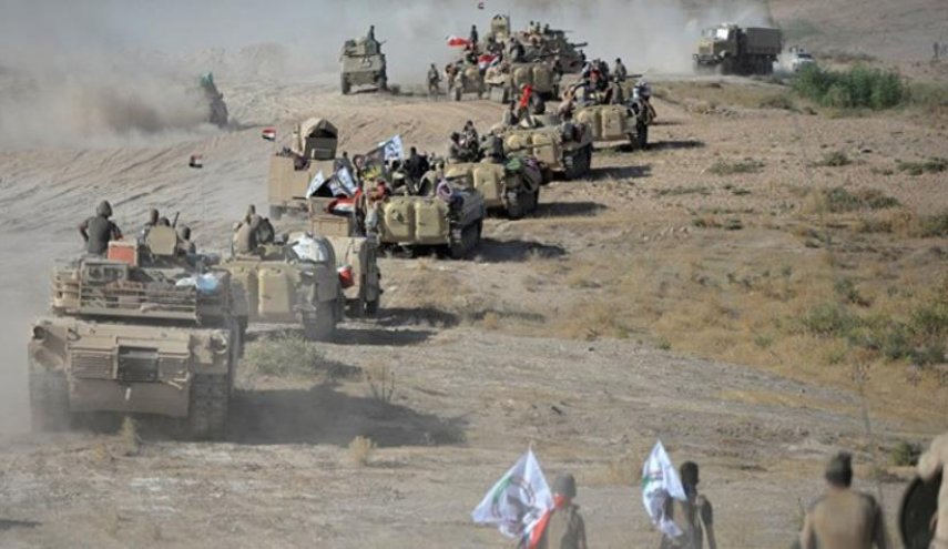 الحشد الشعبی با 50 موشک مواضع داعش را در سوریه بمباران کرد