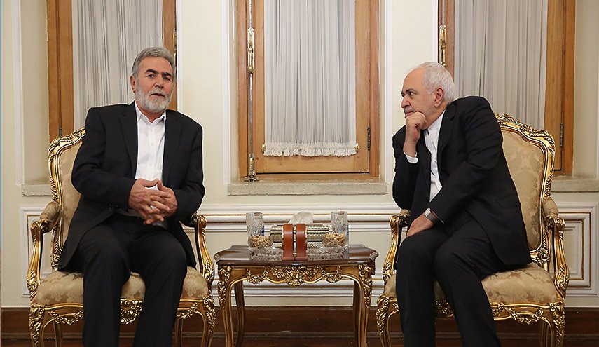 رایزنی دبیر کل جنبش جهاد اسلامی فلسطین با ظریف