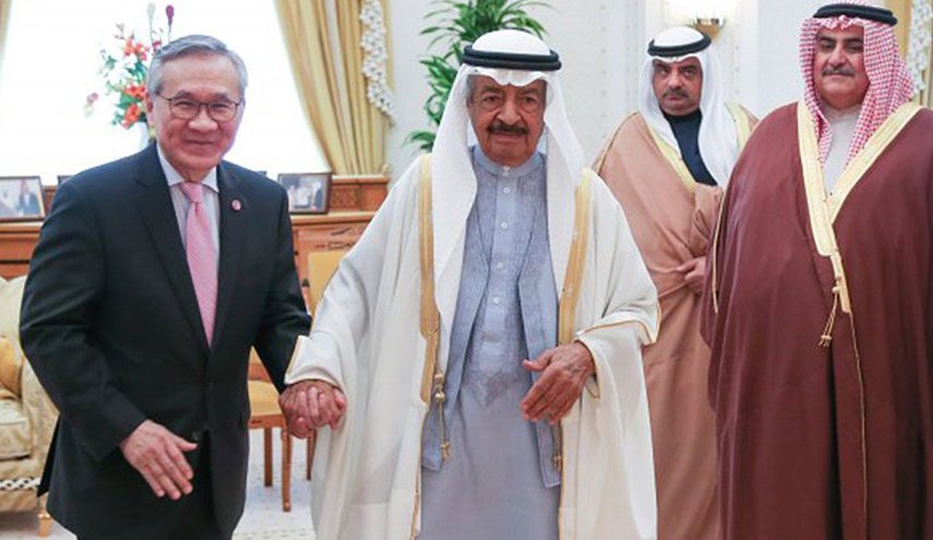 دیدار مقامات تایلندی و بحرینی به بهانه مسأله فوتبالیست پناهنده