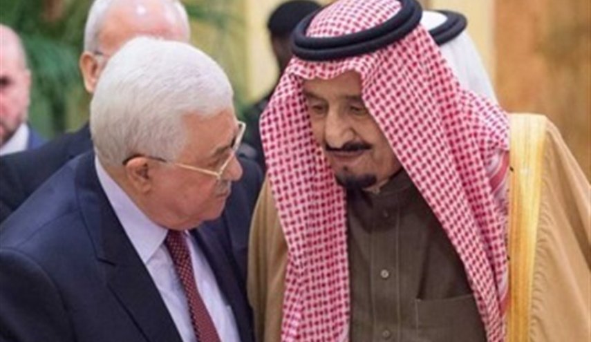 دیدار ملک سلمان و محمود عباس در ریاض