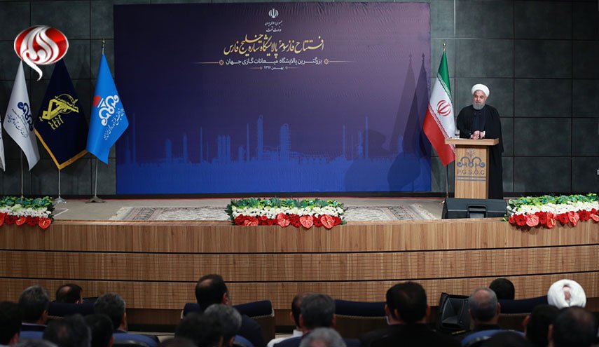 کمتر از دو سال، 3 فاز مهم در بزرگترین پالایشگاه معیانات گازی جهان افتتاح کردیم؛ این نماد شکست تحریم هاست