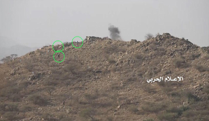الجنود السعوديون يتلقون ضربة صاعقة في جيزان