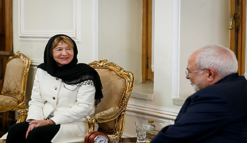 السفيرة البلجيكية لدى طهران: عقدنا العزم على تطوير العلاقات مع ايران