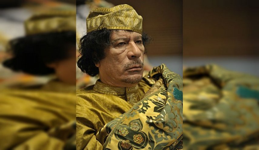 شاهد..ظهور معمر القذافي حيا