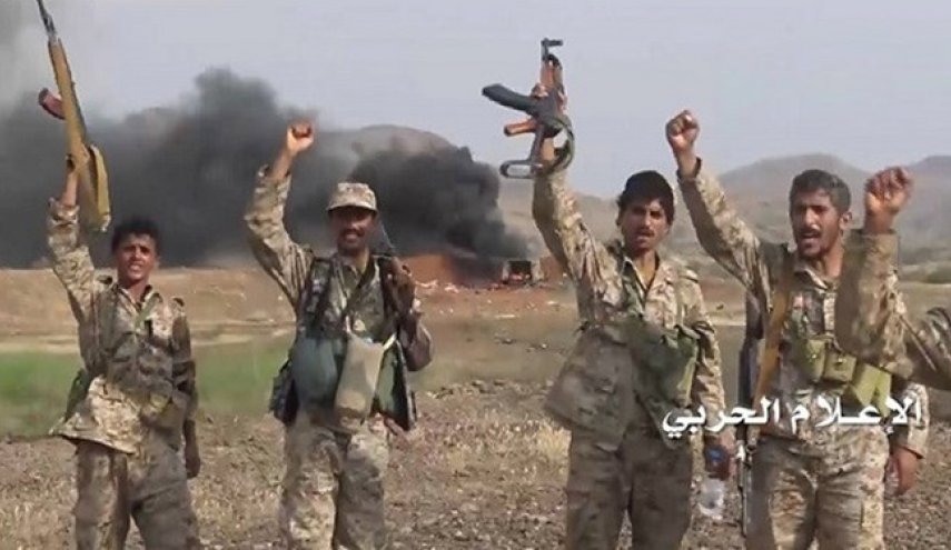 تسلط یمنی ها بر مواضع ائتلاف متجاوز در «نهم و البیضاء»  