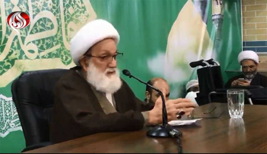 جشن میلاد حضرت زهرا (س) با حضور آيت الله «شيخ عيسی قاسم» در قم برگزار شد