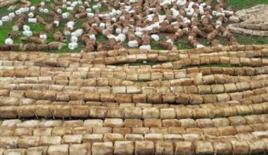 کشف 8 تن مواد منفجره و سرنگونی 2 پهپاد گروه‌های تروریستی + عکس