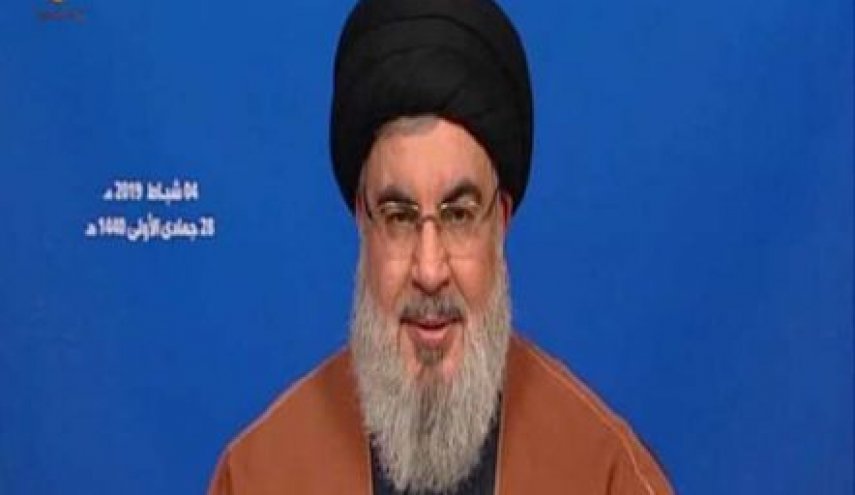 استقبال سیدحسن نصرالله از دیدار رهبر انقلاب اسلامی ایران با بشار اسد