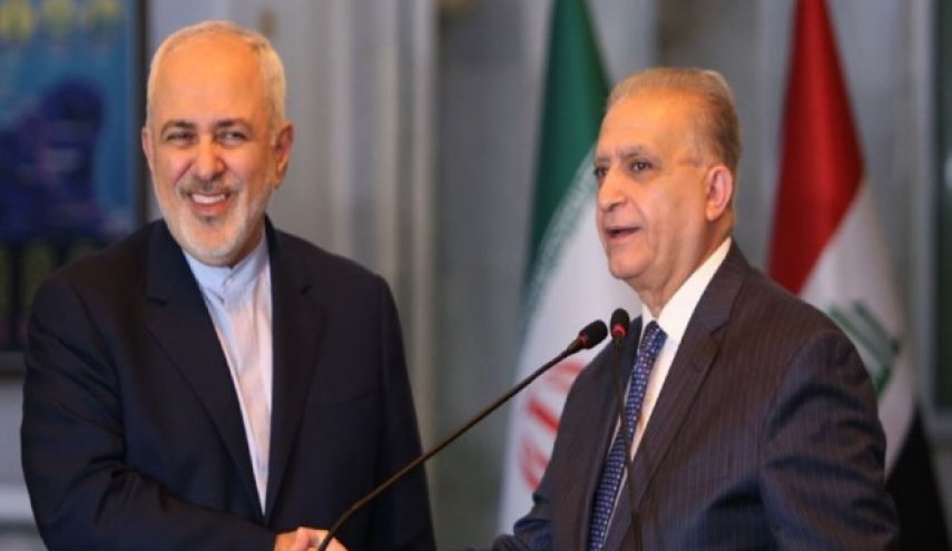 رایزنی تلفنی ظریف و همتای عراقی درباره سفر روحانی به بغداد

