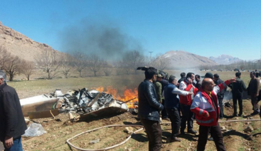 اسامی شهدای حادثه سقوط بالگرد اعلام شد