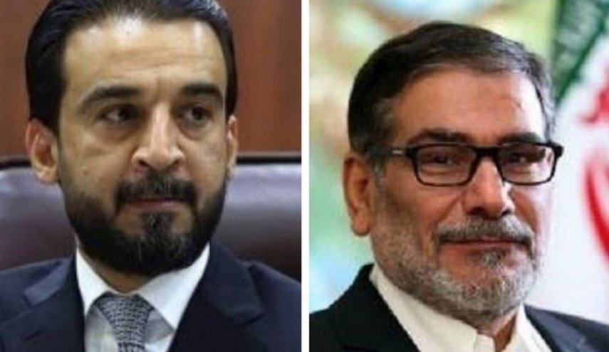 دیدار رئیس پارلمان عراق با شمخانی