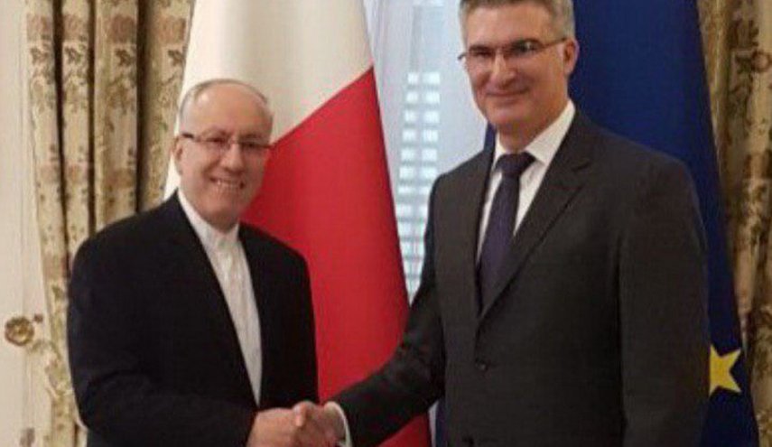 سفیر جدید ایران با مقامات بلندپایه مالت دیدار کرد
