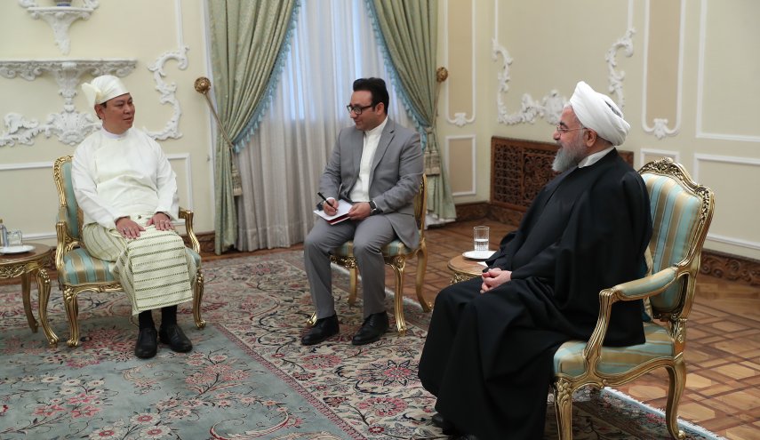 تاکید روحانی بر بازگشت سریعتر و ایمن آوارگان مسلمان روهینگیا به کشورشان