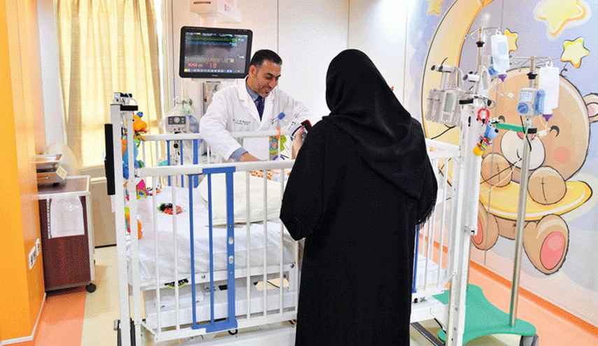 إنقاذ رضيعة سقطت من ارتفاع 35 مترا
