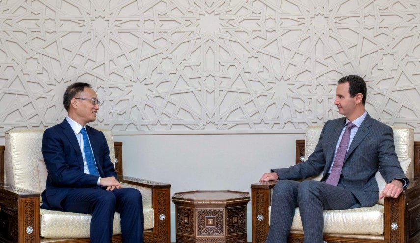 دیدار معاون وزیر خارجه چین با بشار اسد
