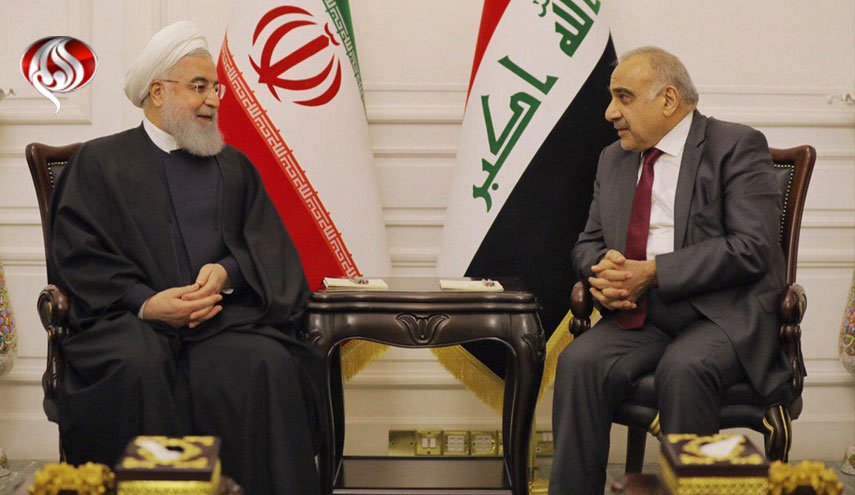 استقبال رسمی عادل عبدالمهدی از رئیس جمهوری اسلامی ایران