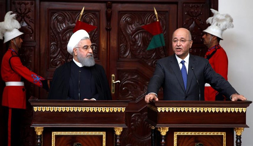 صالح: نعمل على تذلیل العقبات التي تعترض التعاون مع إیران