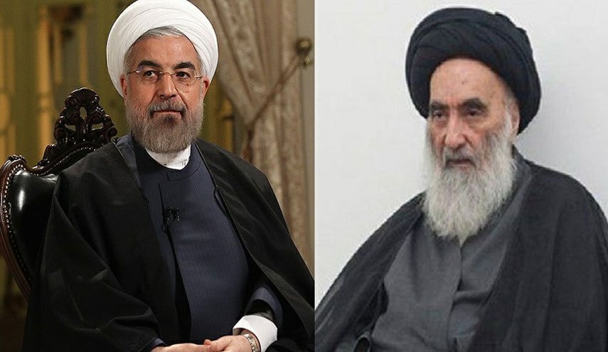 روحانی روز چهارشنبه با آیت الله سیستانی دیدار می کند