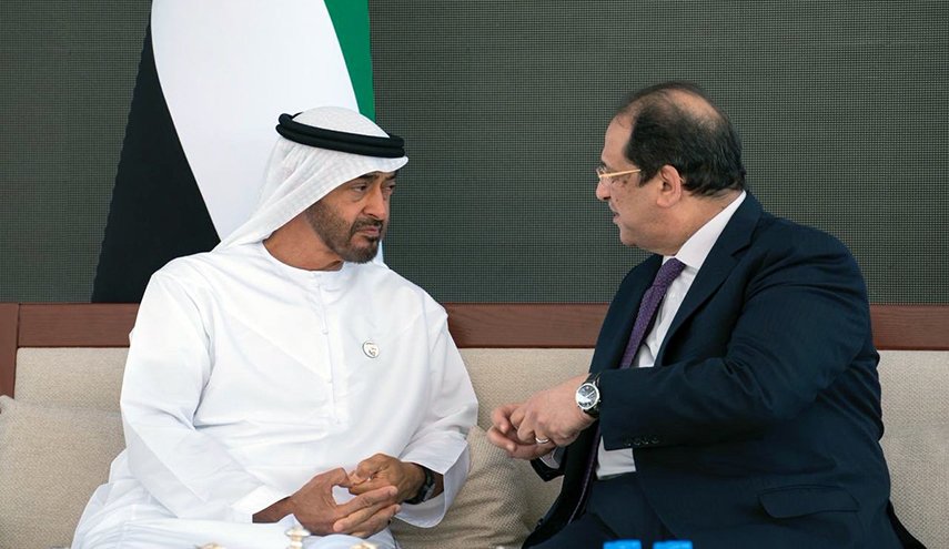 محمد بن زايد يستقبل رئيس جهاز المخابرات المصرية