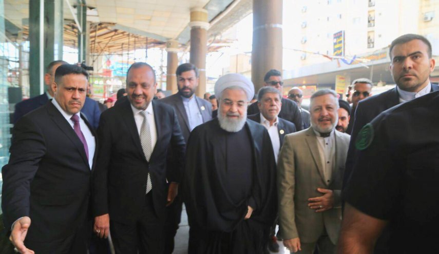 روحانی وارد نجف اشرف شد