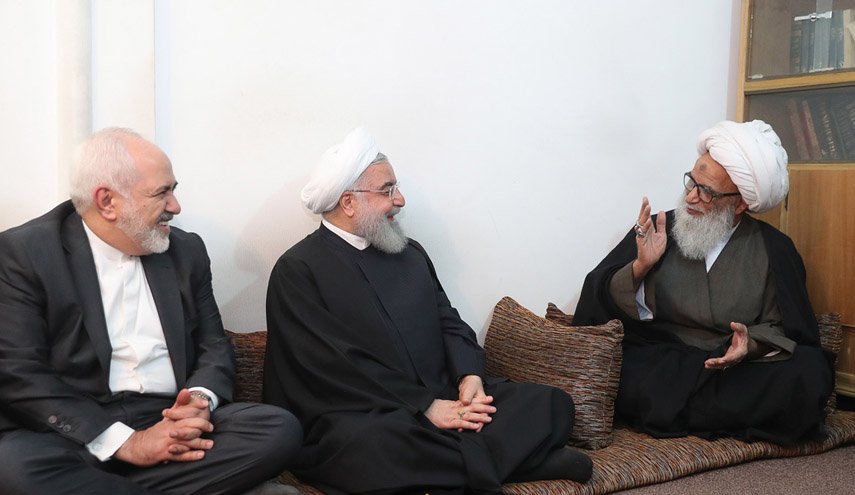 رئیس‌جمهور در دیدار آیت‌الله بشیرنجفی: صدور روادید رایگان می‌شود