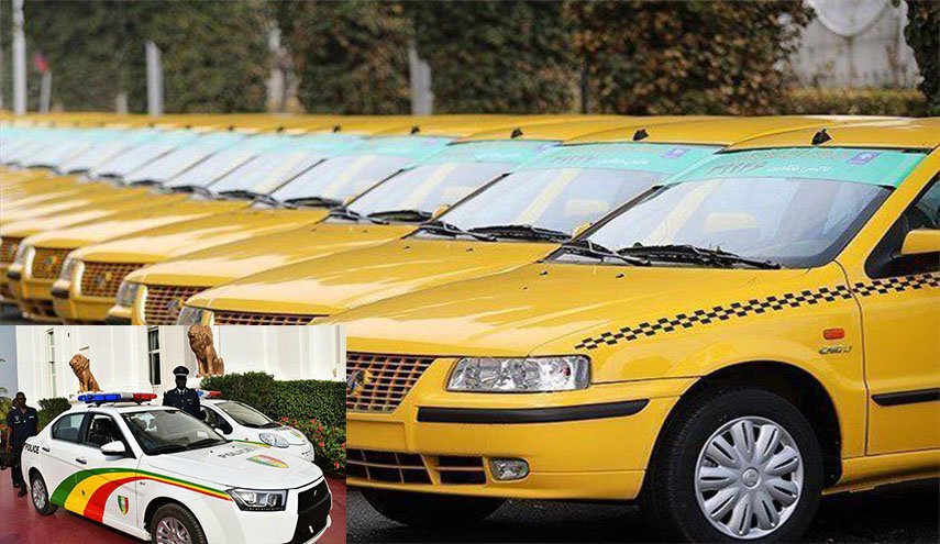 سائقو مطار دكار الدولي يستلمون 50 سيارة ايرانية جديدة