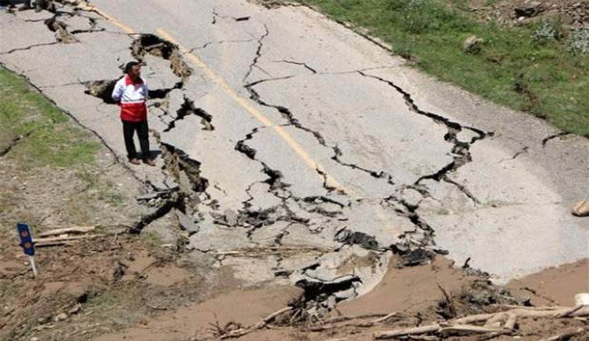  امحاء قرية جنوب غرب ايران جراء انزلاق التربة