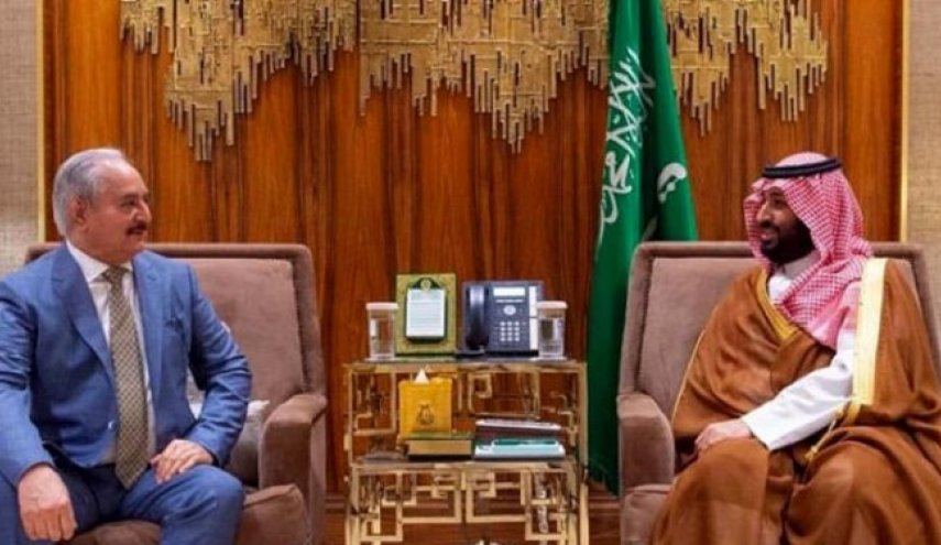 دیدار خلیفه حفتر با ولی‌عهد سعودی
