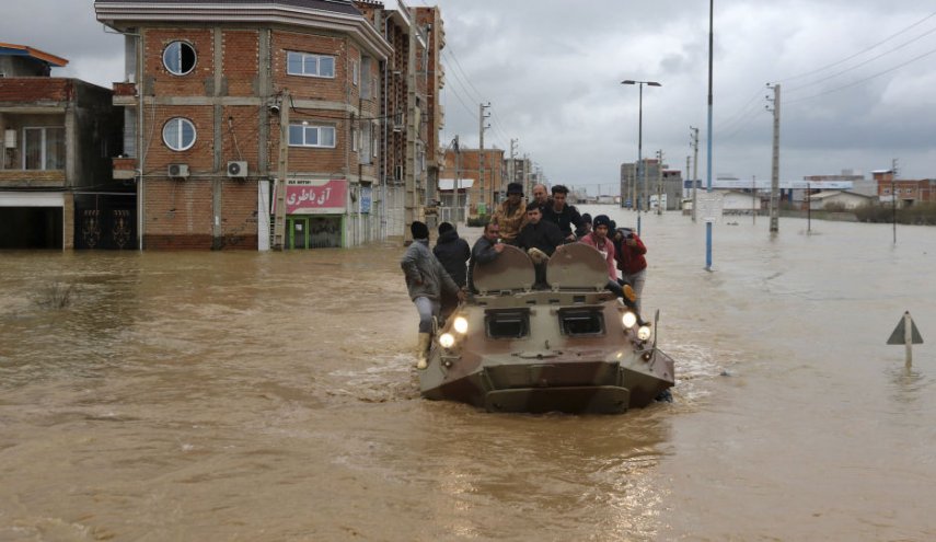27 محافظة ايرانية تواجه أزمات بسبب الأمطار والثلوج