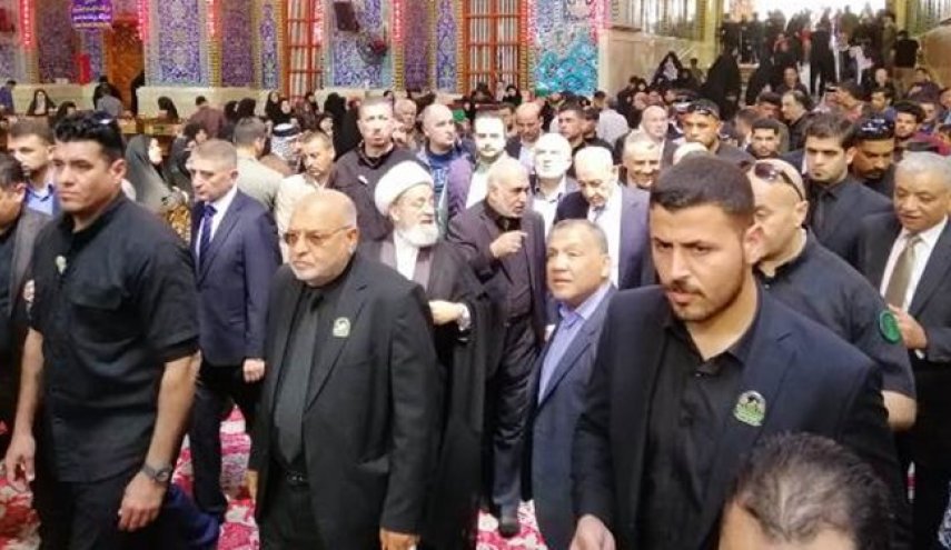 نبیه بری به زیارت عتبات مقدسه رفت + عکس
