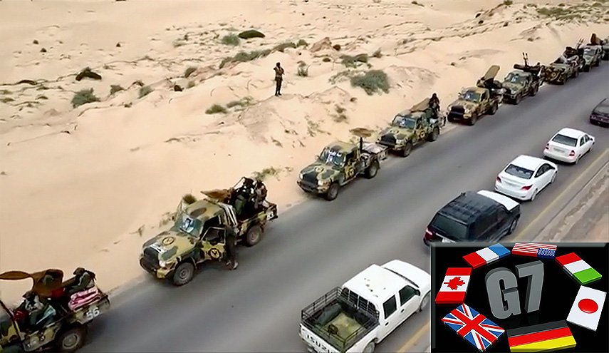 مجموعة الـ'7' تدعو لوقف فوري لأي تحرك عسكري نحو طرابلس