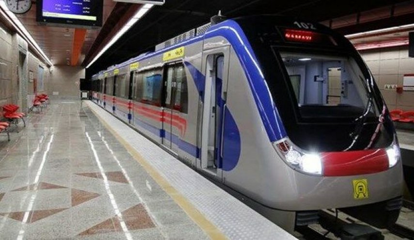 افتتاح بخش جنوبی خط 6 مترو تهران با حضور رئیس جمهور