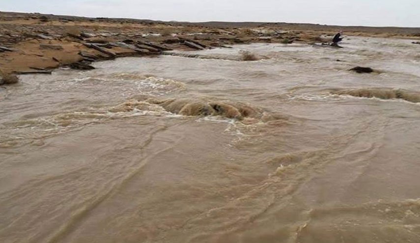 العثور على جثة شخص مقيدة بحجر في نهر الفرات 