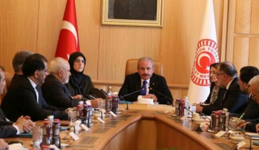  ظریف با رئیس مجلس ملی ترکیه دیدار کرد
