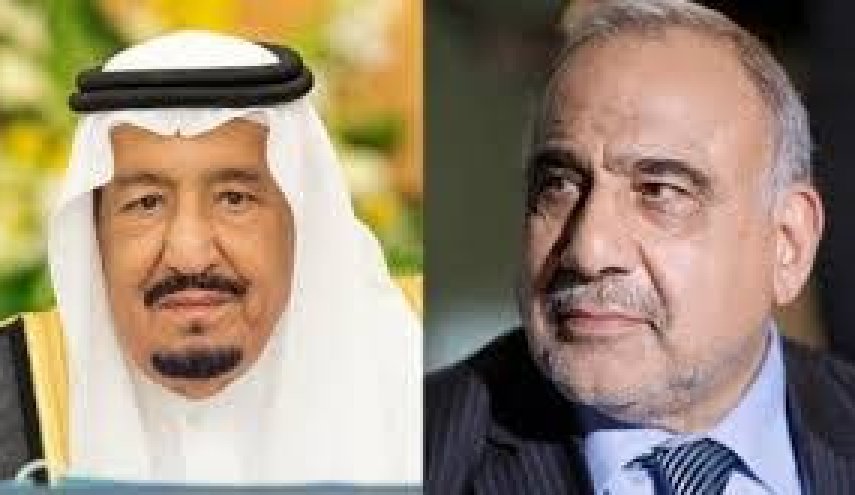 دیدار نخست وزیر عراق با شاه سعودی در ریاض
