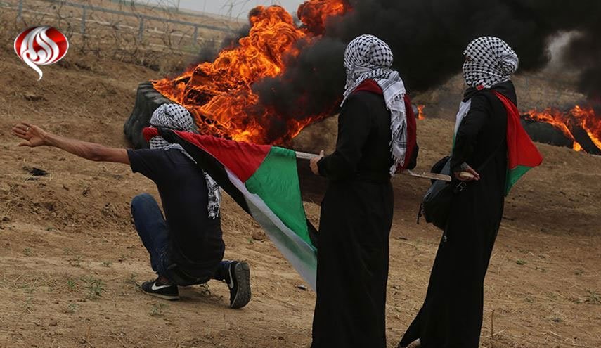 زخمی شدن 40 فلسطینی در 55امین جمعه تظاهرات بازگشت